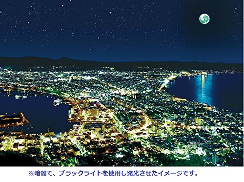 Epoch 300-Piece Jigsaw Puzzle Shining Hakodate-Hokkaido Landscape Includes Glue and Spatula 28-027