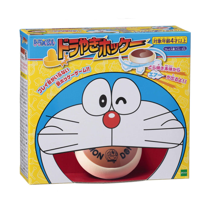 Epoch Doraemon Dorayaki Jeu de hockey – Jouet certifié St Mark pour 4 ans et plus, 1 à 2 joueurs