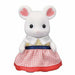 Epoch Marshmallow Mouse Girl Sylvanian Families - Japan Figure