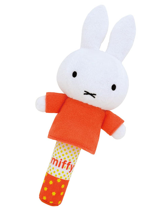 Epoch Miffy Rinrin Infant Toy Stick 60-222 - St Mark Certified Gift for 3 Months and Up