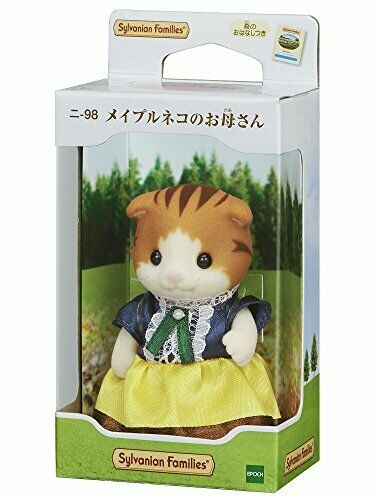 Epoch Mother Of Sylvanian Families Dolls Maple Cat Two -98