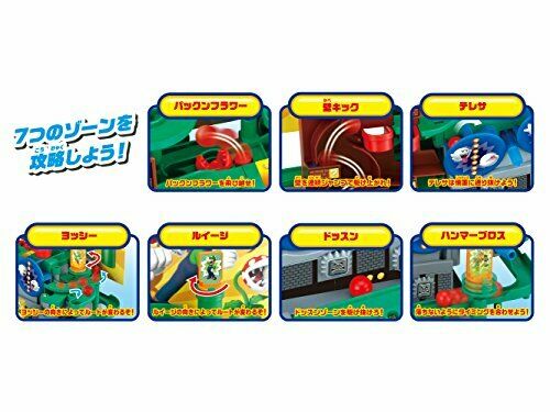 Epoch Nintendo Super Mario Bros. King Bowser's Castle Adventure Table Game