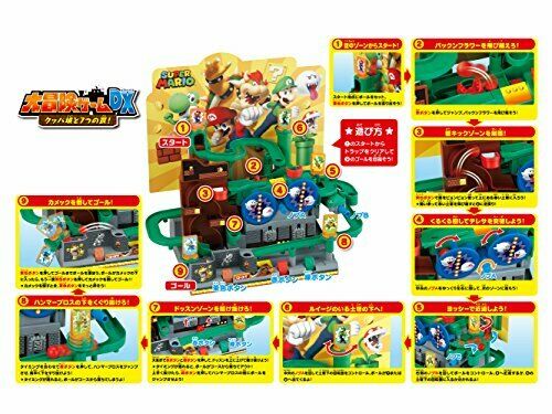 Epoch Nintendo Super Mario Bros. King Bowser's Castle Jeu de table d'aventure