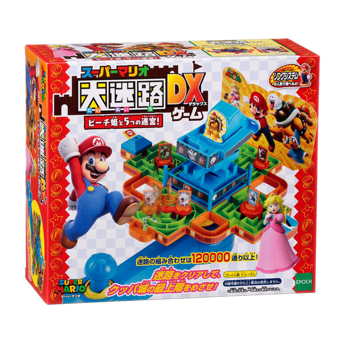EPOCH Super Mario Great Maze Jeu Dx Princesse Peach Et 5 Labyrinthes