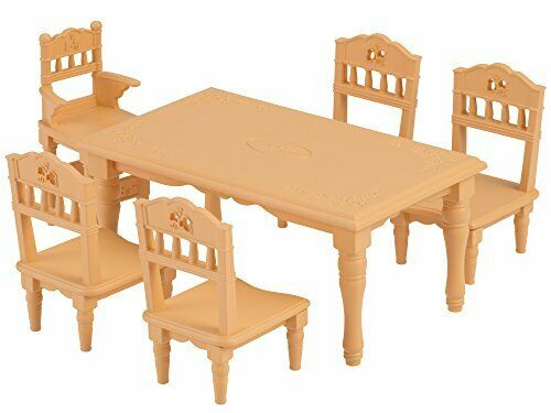 Epoch Sylvanian Families Furniture Dining Table Set Mosquito - Japan Figure