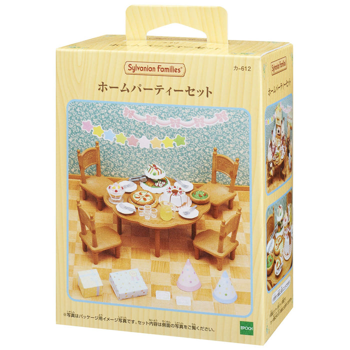Epoch Sylvanian Families Home Party Furniture Set