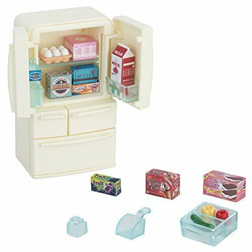 Epoch Sylvanian Families Furniture Refrigerator Set Five-door - Japan Figure