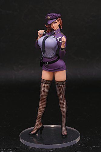 Akiko, policière érotique extrêmement sadique, conçue par Non Oda, figurine à l'échelle 1/6