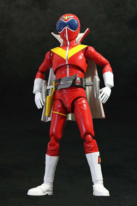 Evolution Toy Haf Akaranger Japan Non-Scale Pvc Figure - Painted & Completely Moveable