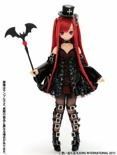 Ex Cute 8th Series Witch Girl Aika / Little Witch Of Flame Fashion Doll - Japan Figure