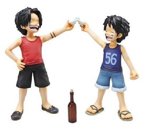 Excellent Model Portrait.of.Pirates Cb-ex Ruffy &amp; Ace Brotherly Bonds Figur