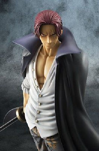 Excellent modèle Portrait.of.pirates One Piece Neo-dx Red-haired Shanks Figure