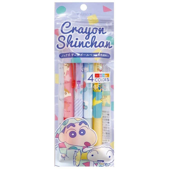 Eye Planning Crayon Shinchan Gelstift 4er Pack Japan Pyjamas K6497A