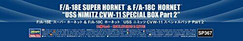 F/a-18e Super Hornet &amp; F/a-18c Horne 'uss Nimitz Cvw-11 Special Pack Part2'