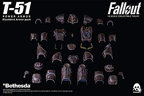 Good Smile Company 1/6 Fallout T-51 Blackbird Armor Pack Figure Parts Japan
