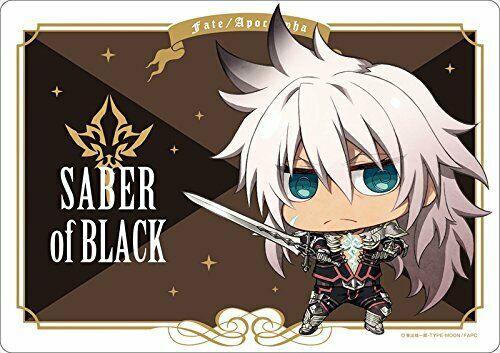 Fate/apocrypha Mouse Pad Saber Of Black