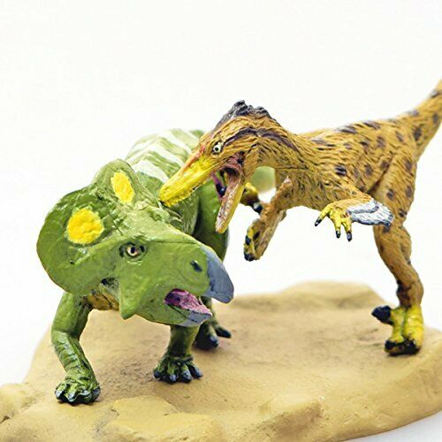 Favorite Fdw-283 Dinosaur Mini Model Velociraptor Vs Protoceratops - Japan Figure