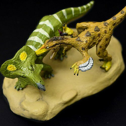 Favorite Fdw-283 Dinosaur Mini Model Velociraptor Vs Protoceratops