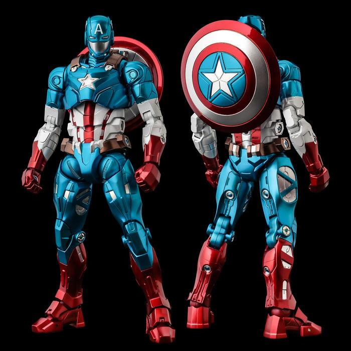 Fighting Armor Captain America (Resale) Non-Scale Abs Die-Cast Painted Finished Product Action Figure