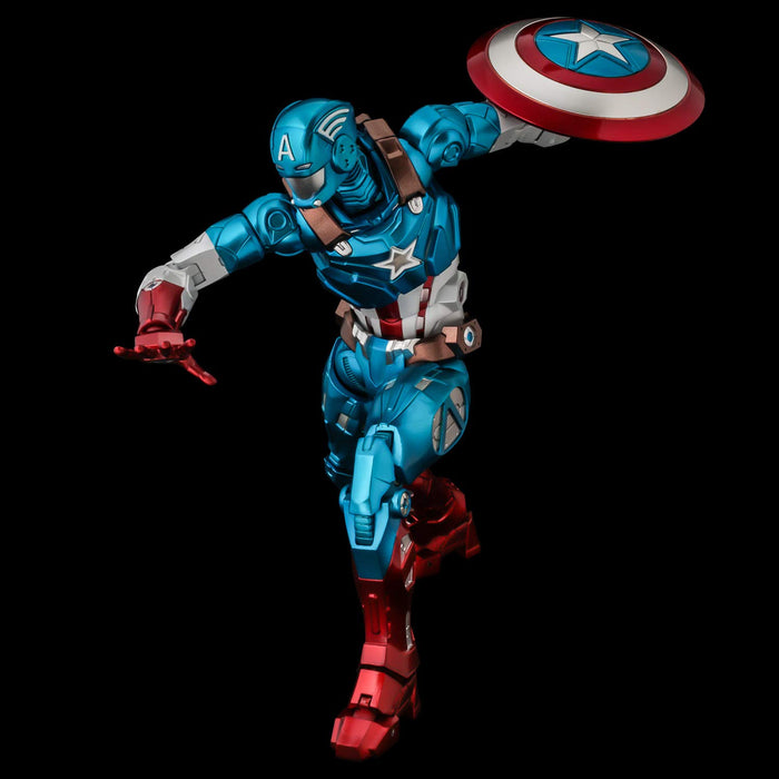 Fighting Armor Captain America (Wiederverkauf) nicht maßstabsgetreue ABS-Druckguss-Actionfigur