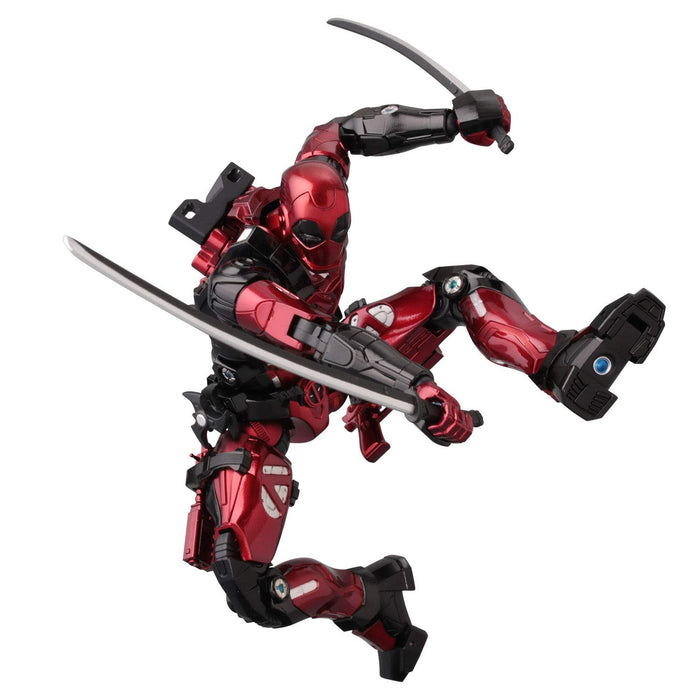Figurine d'action peinte moulée sous pression Abs sans échelle Deadpool Fighting Armor