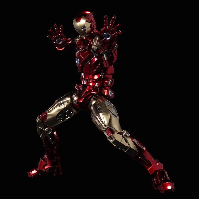 Fighting Armor Iron Man (Revente) Non-Scale Abs Die-Cast Painted Produit fini Action Figure