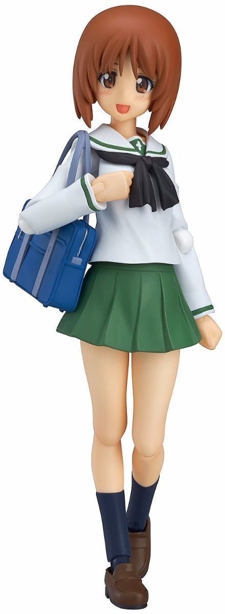 Figma 277 Girls Und Panzer Miho Nishizumi School Uniform Ver Figure Max Factory - Japan Figure