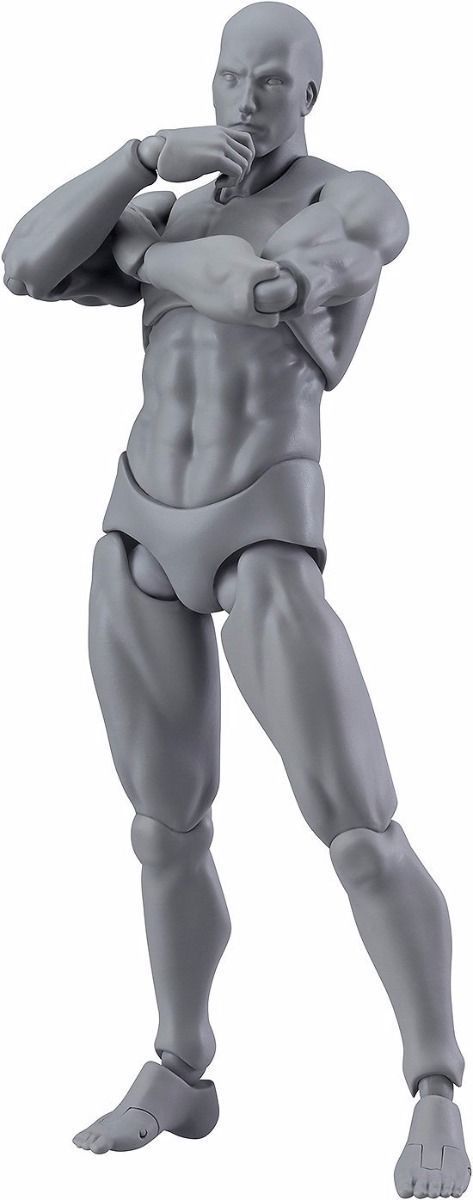 Figma Archetype Next He Gray Color Ver Action Figure Max Factory - Japan Figure