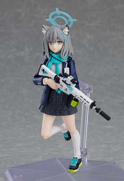 Figma Blue Archive Blue Archive Sand Wolf Shiroko Figure mobile peinte en plastique sans échelle