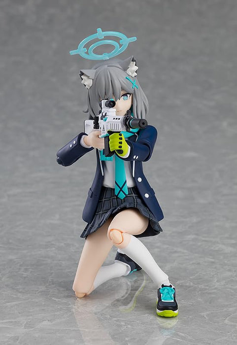 Max Factory Figma Shiroko Sand Wolf - Blue Archive Non-Scale Movable Figure