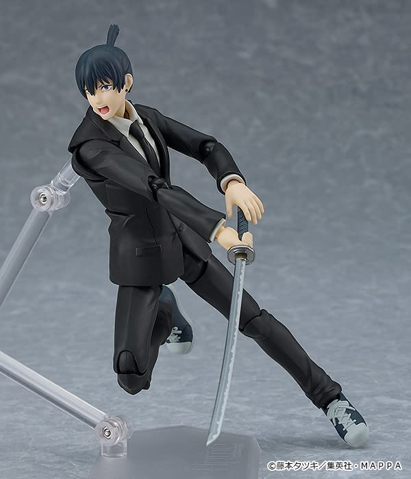 Max Factory Japan Chainsaw Man Aki Hayakawa Figurine peinte sans échelle