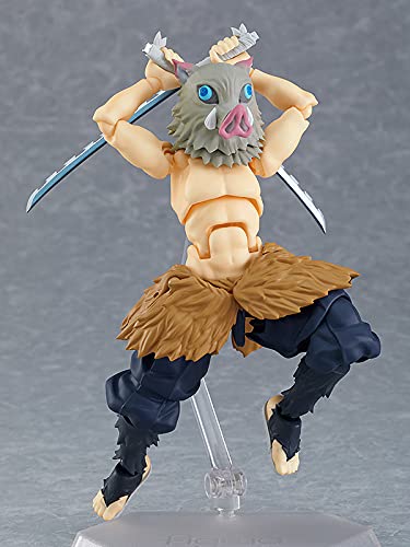 Figma Demon Blade Inosuke Hashibira Non-Scale Abs Pvc Painted Movable Figure Normal Edition