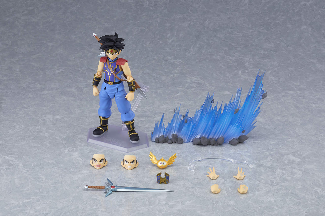 Figma Dragon Quest Dai No Daibouken Dai Non-Scale Abs Pvc Peint Action Figure