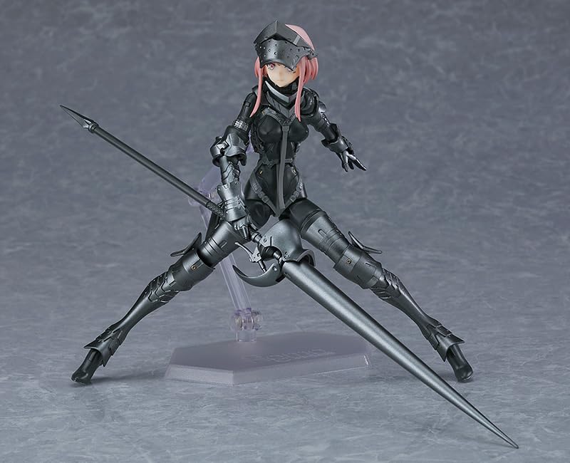 Max Factory Figma Falslander Lanze Reiter Movable Figure Non-Scale Painted Plastic