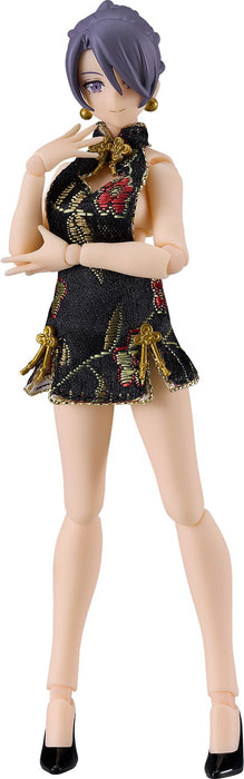 Max Factory Figma Mika Black China Dress Miniskirt Figure