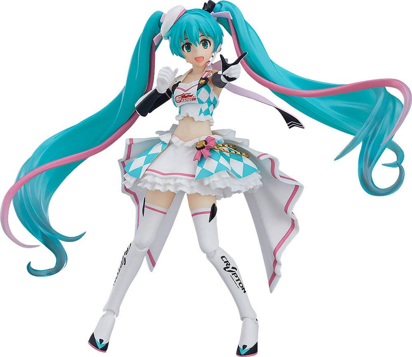 Good Smile Racing Figma Hatsune Miku Gt Project Racing Miku 2019Ver. Pvc Figure Japan