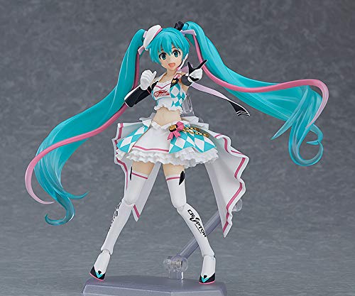 Good Smile Racing Figma Hatsune Miku Gt Project Racing Miku 2019Ver. Pvc Figure Japan