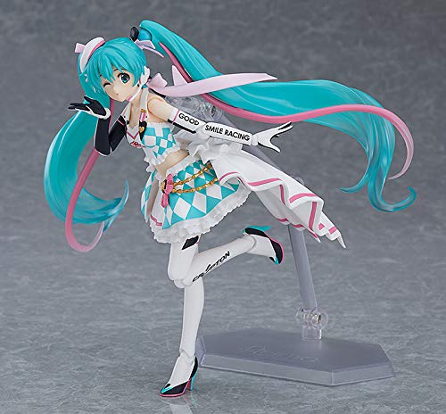 Good Smile Racing Figma Hatsune Miku Gt Project Racing Miku 2019Ver. Pvc Figure Japan