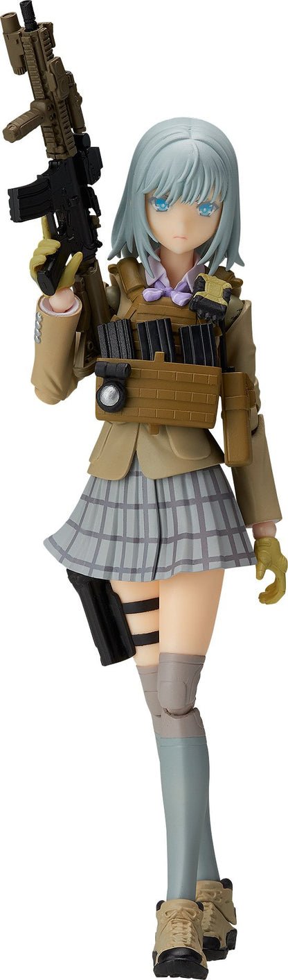 Figma Little Armory Rokka Shiina Non-Scale Abs Pvc Painted Action Figure For Resale- Japan Figure Store - #1 Bring To You The Best Japanese Goods