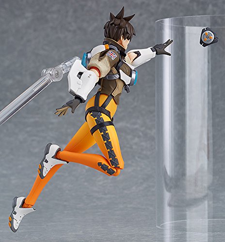 Figma Overwatch Tracer Non-Scale Abs Pvc Peint Action Figure