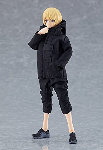 Figma Styles Female Body [Yuki] With Tech Wear Coordination Non-Scale Abs Pvc Pre-Painted Movable Figure