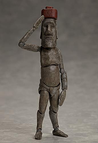 Freeing Figma Moai (The Table Museum) Japanese Painted Pvc Non-Scale Figures
