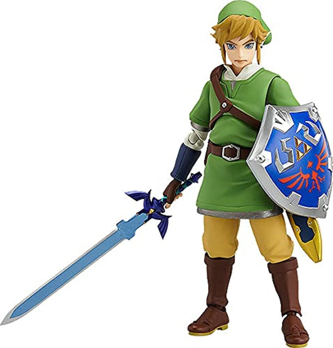 Figma The Legend Of Zelda Skyward Sword Link Non-Scale Abs Non-Phthalate Pvc Painted Movable Figure 4Th Resale