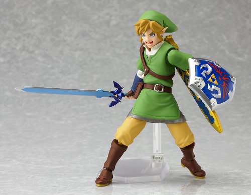 Figma The Legend Of Zelda Skyward Sword Link Non-Scale Abs Non-Phthalate Pvc Painted Movable Figure 4Th Resale