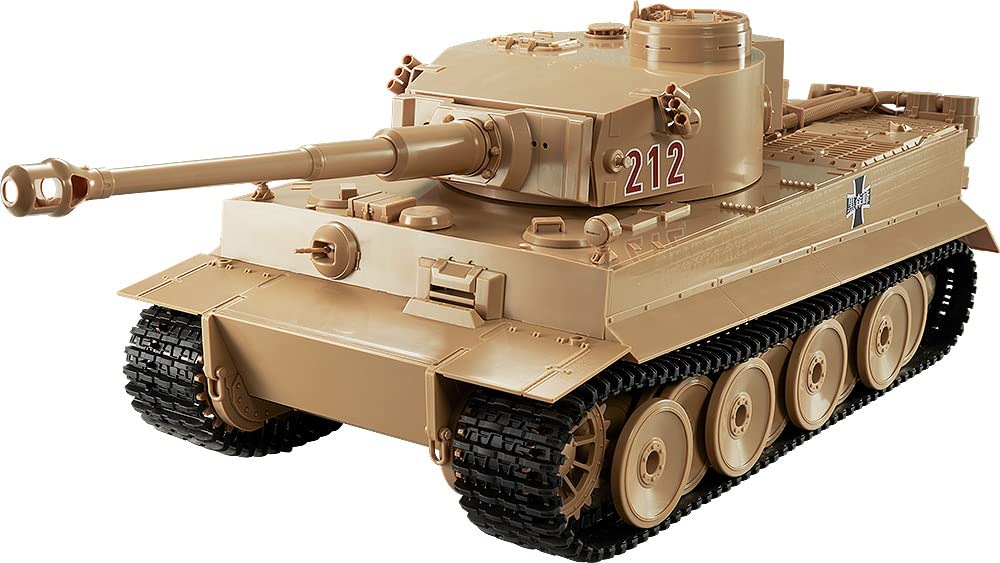 Figma Vehicles Girls Panzer Tiger I 1/12 Scale Plastic Pre-Assembled Electric Model