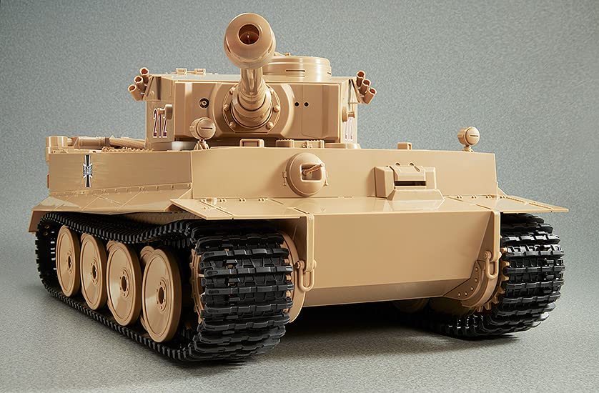 Figma Vehicles Girls Panzer Tiger I Vormontiertes Elektromodell aus Kunststoff im Maßstab 1:12