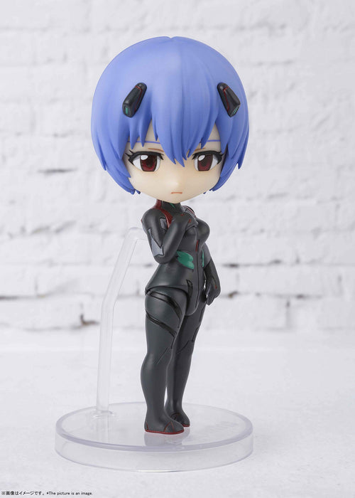 Figuarts Mini Evangelion Rei Ayanami (vorläufiger Name) Ungefähr 90 mm große PVC-ABS-bemalte bewegliche Figur