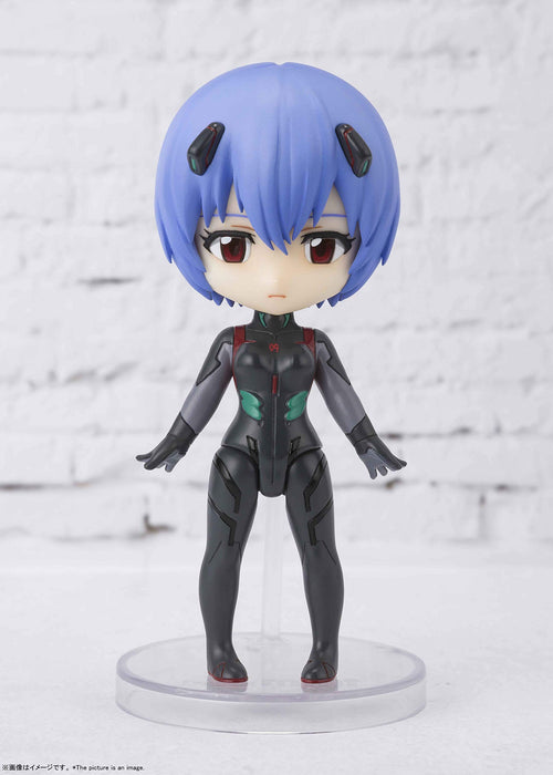 Figuarts Mini Evangelion Rei Ayanami (vorläufiger Name) Ungefähr 90 mm große PVC-ABS-bemalte bewegliche Figur