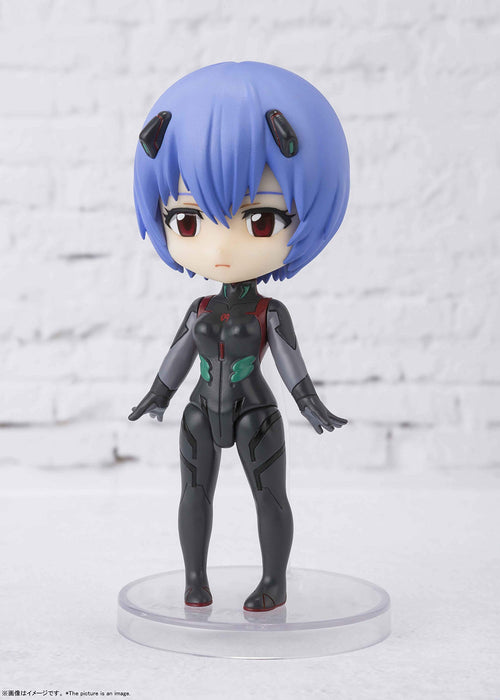 Figuarts Mini Evangelion Rei Ayanami (vorläufiger Name) Ungefähr 90 mm große PVC-ABS-bemalte bewegliche Figur