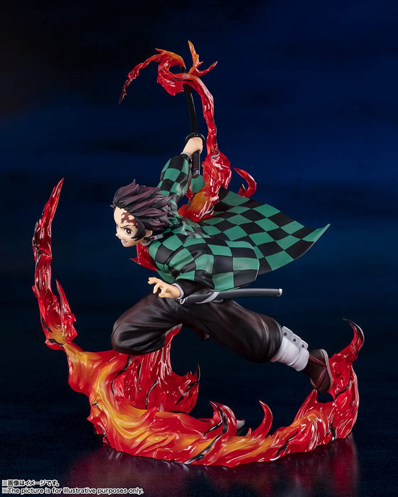 BANDAI Figuarts Zero Tanjiro Kamado Figurine de concentration totale Demon Slayer : Kimetsu No Yaiba